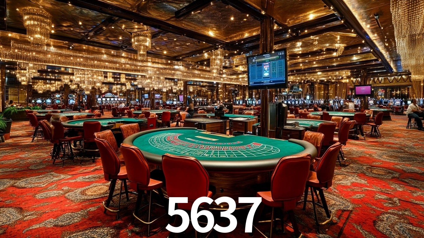 Sinta a adrenalina dos jogos de cassino com 5637